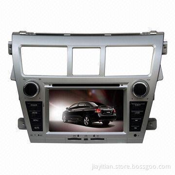 6.2-inch Car Multimedia Players, with BT/TV/GPS/iPod Functions, Suitable for Toyota Vios